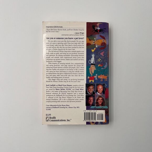 Chicken Soup for the Pet Lover's Soul : Stories about Pets as Teachers, Healers. - Picture 2 of 2